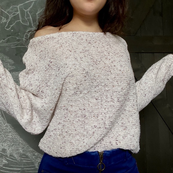 PacSun Sweaters - beige/cream colored knit sweater PacSun Sweaters - beige/cream colored knit sweater